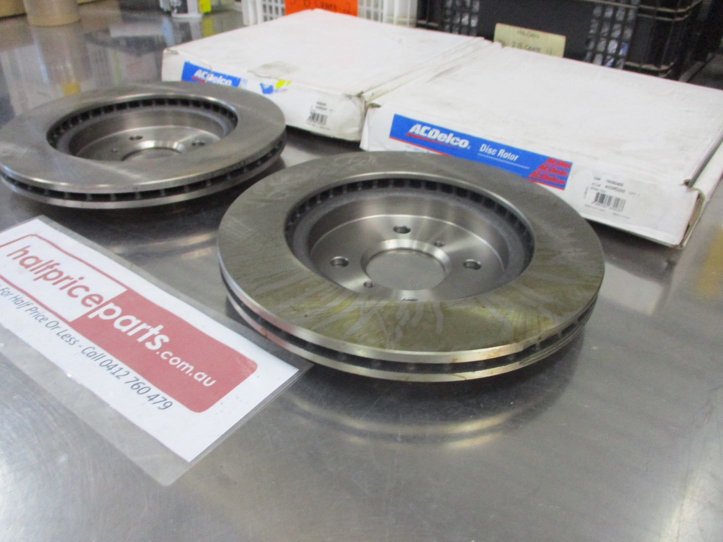 ACDelco Front Disc Brake Rotors (Pair) Suits Suzuki Swift 1.4/1.6 Ltr New Part