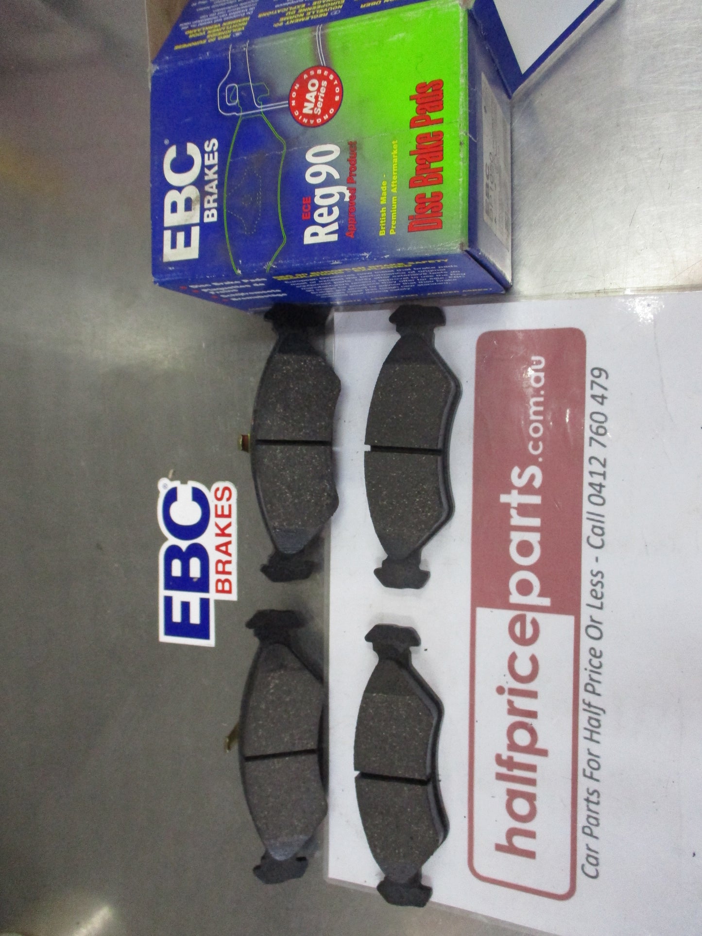 EBC Front Disc Brake Pad Set Suits Ford Fiesta/Mazda 121 New Part