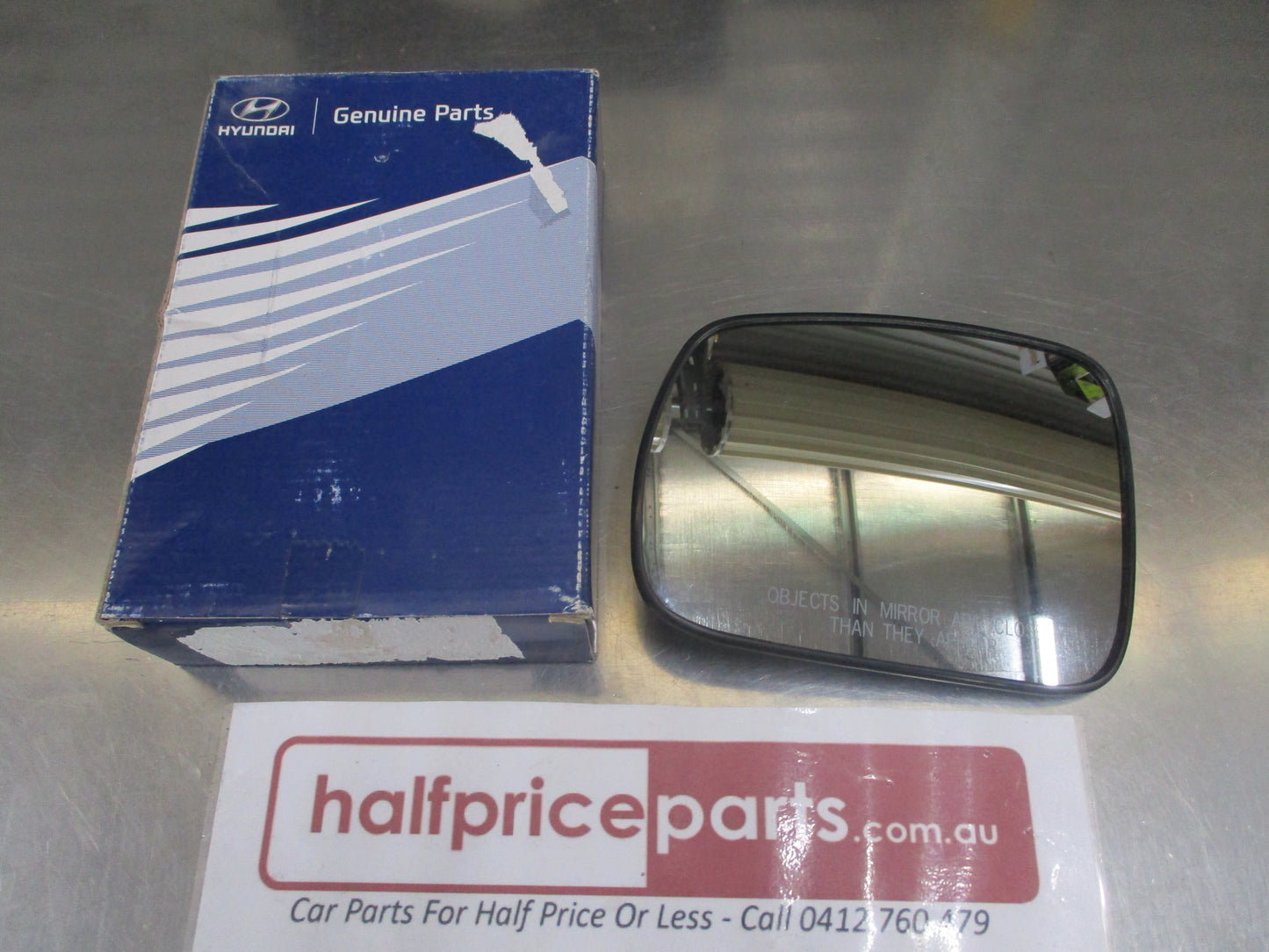 Hyundai Terracan Genuine Left Hand Outer Replacement Exterior Mirror Glass New Part
