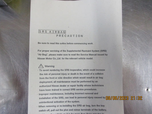 Nissan GU Patrol TD42 Wagon Genuine EL Control Unit New Part