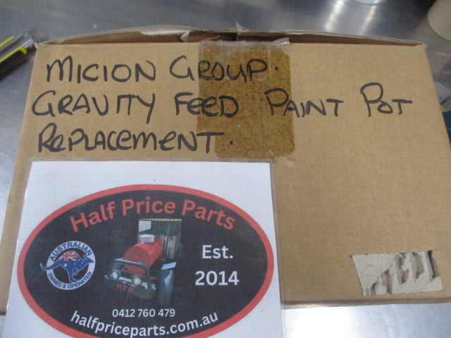 Micion Group Gravity Feed Spray Painting Paint Pot Replacement New Part