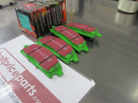 EBC Greenstuff Front Disc Brake Pad Set Suits Nissan X-Trail/Elgrand New Part