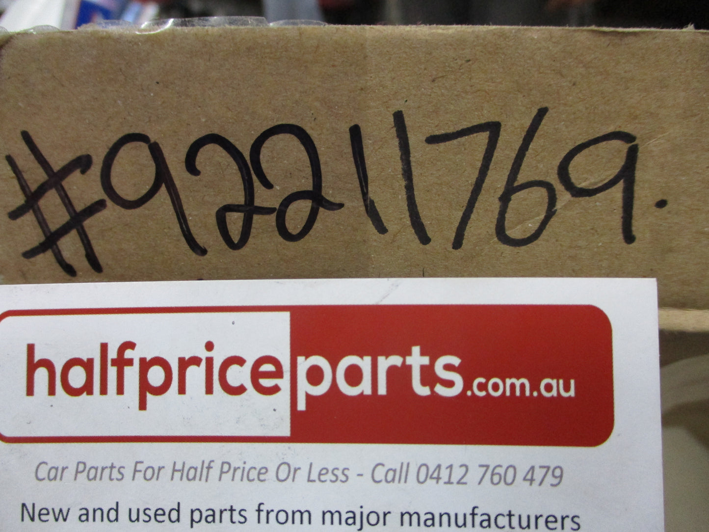 Holden WK-WL Statesman Caprice Genuine Left Hand Front Bumper Chrome Moulding New Part