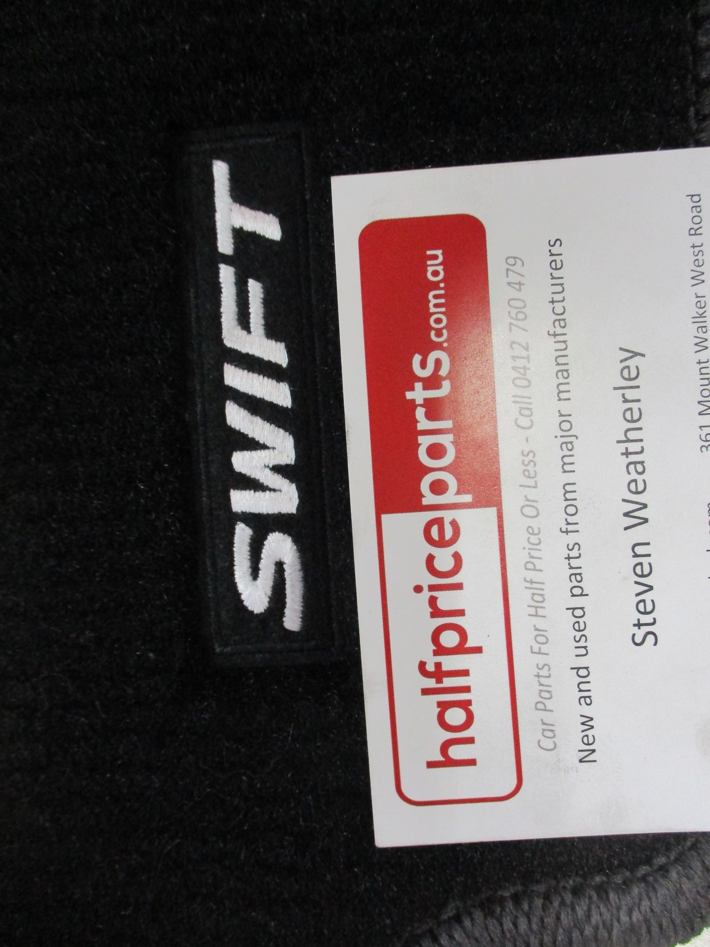 Suzuki Swift Genuine Carpet Set Of Front And Rear Mat Set New Part