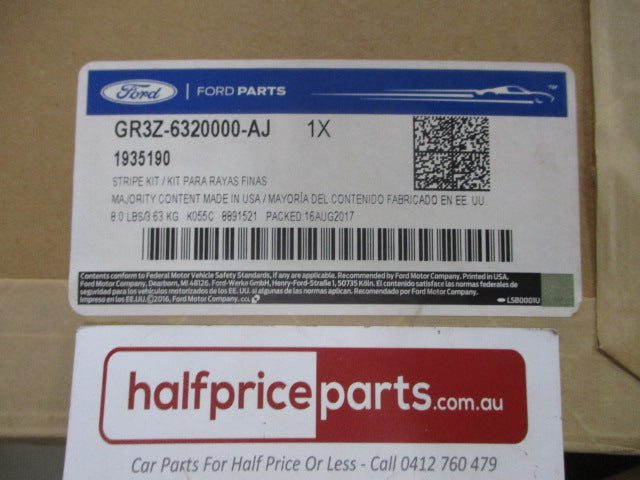 Ford Mustang Genuine Ebony Decal Kit Bonnet/Roof/Boot New Part