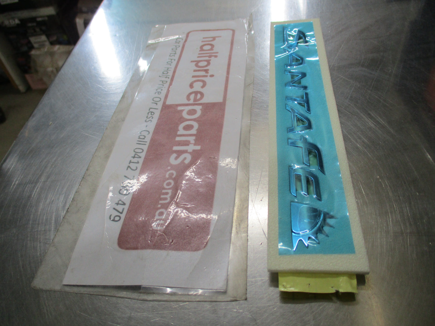 Hyundai Santa Fe Genuine Left Hand Rear Emblem New Part