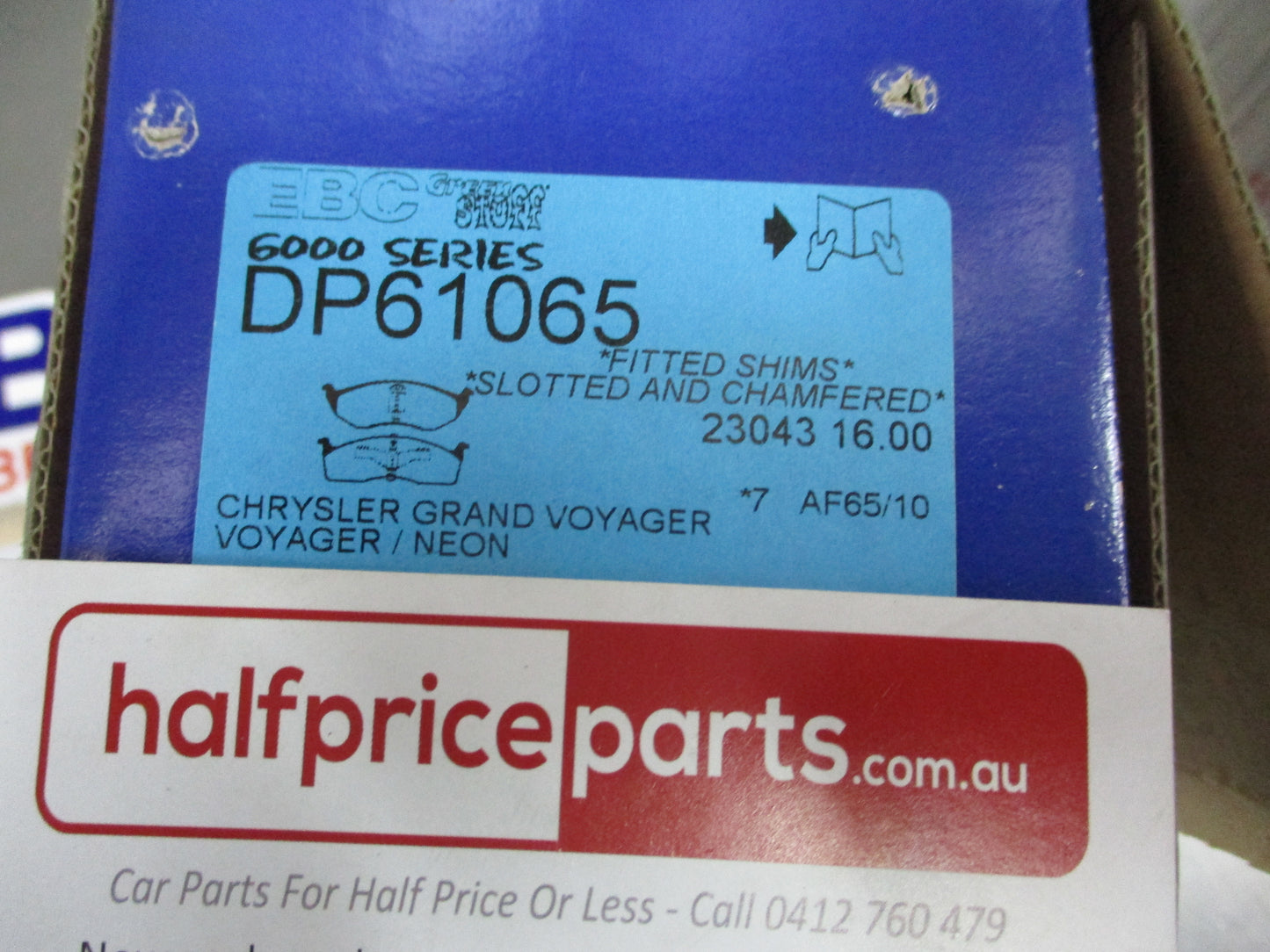 EBC Front Disc Brake Pad Set Suits Alfa Romeo 164 New Part
