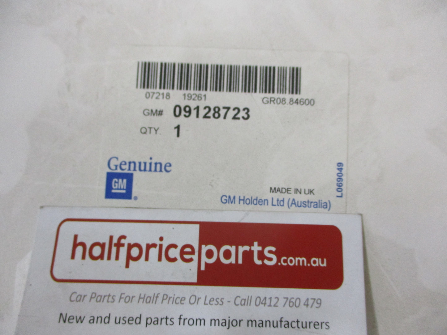Holden Astra/Combo Genuine Timing Belt New Part