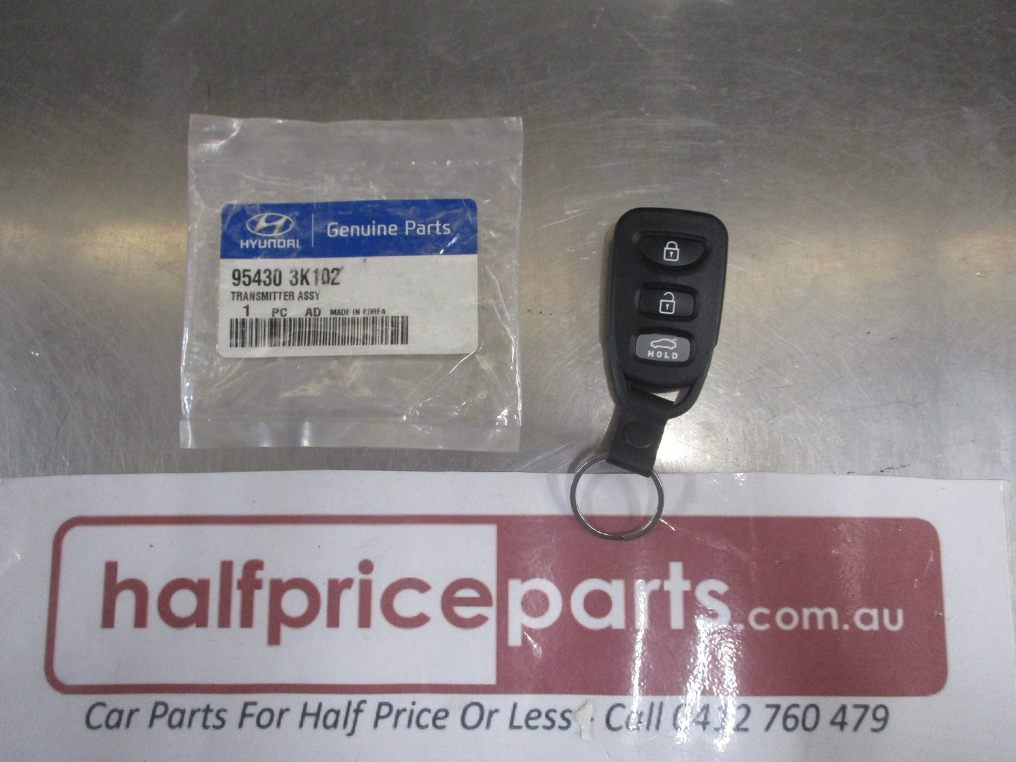 Hyundai Sonata NF Genuine 3 Button Key Remote New Part