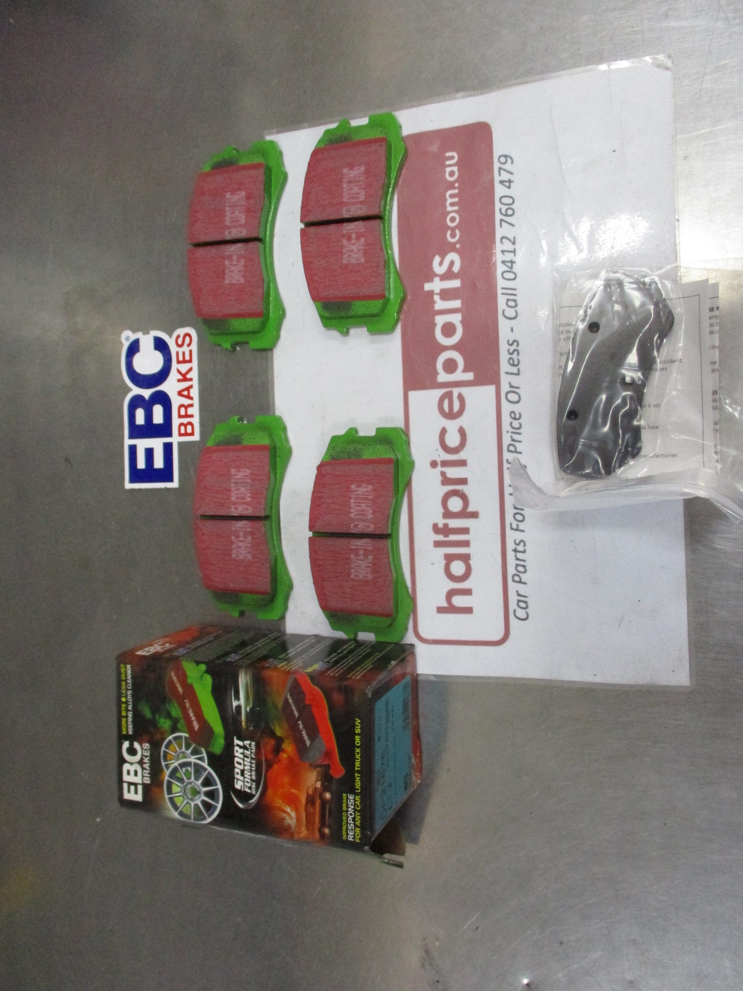 EBC Greenstuff Front Brake Pad Set Suits Mitsubishi Lancer Wagon New Part