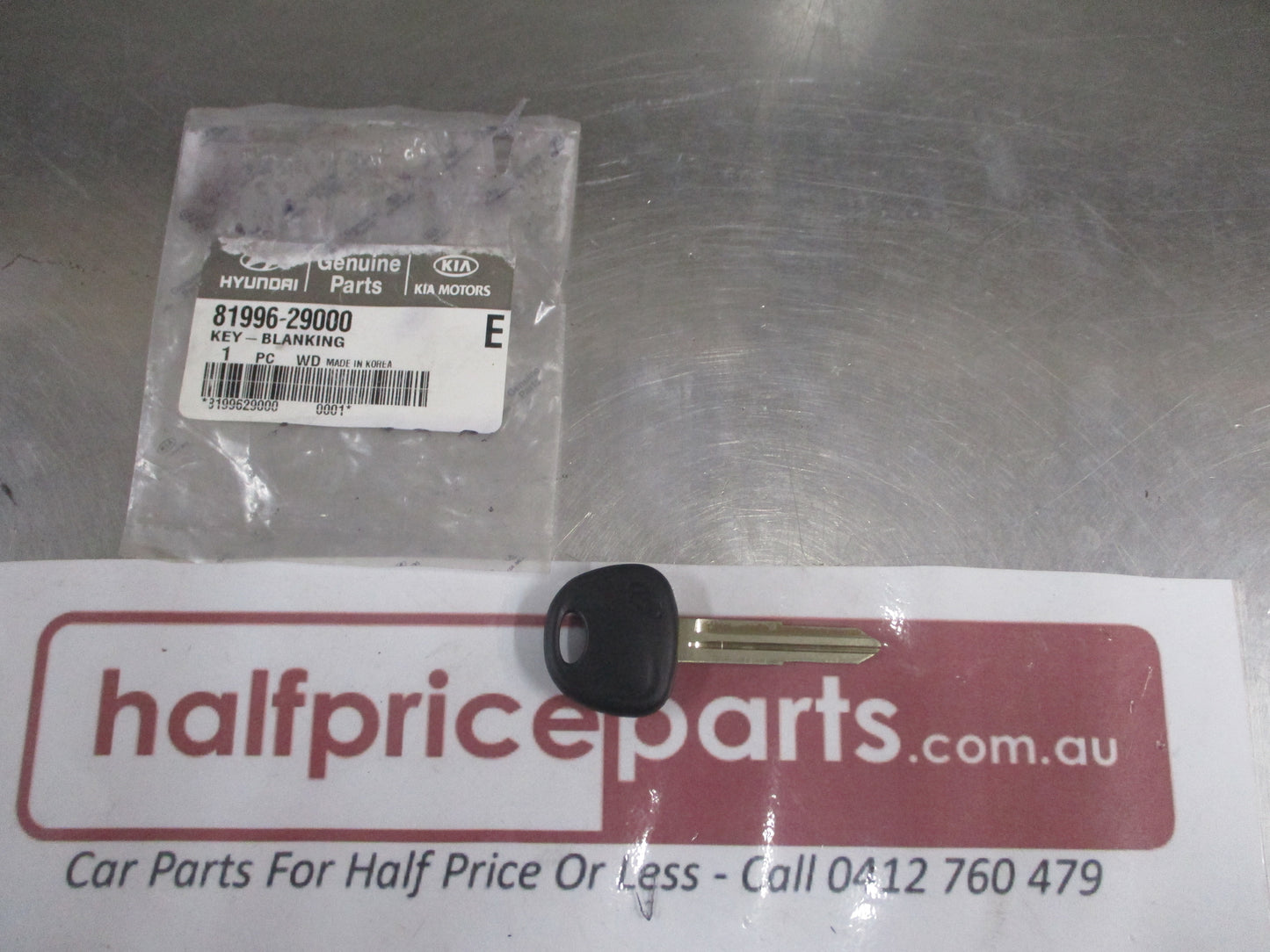Hyundai Tiburon/Elantra/Accent Genuine Key Blank (Uncut) New Part