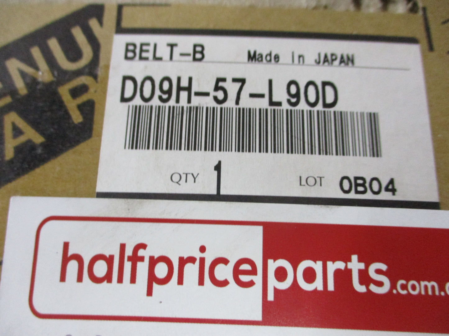 Mazda CX-3 Genuine Belt B Left Pretensioner New Part