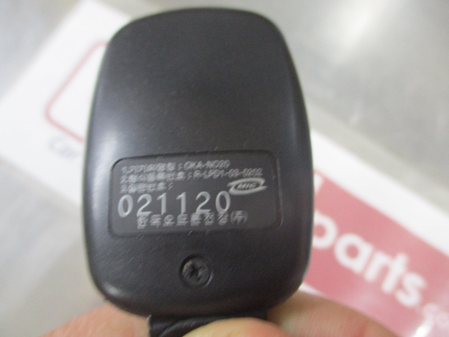 Hyundai Tiburon Coupe Genuine 2 Button Key Less Fob New Part