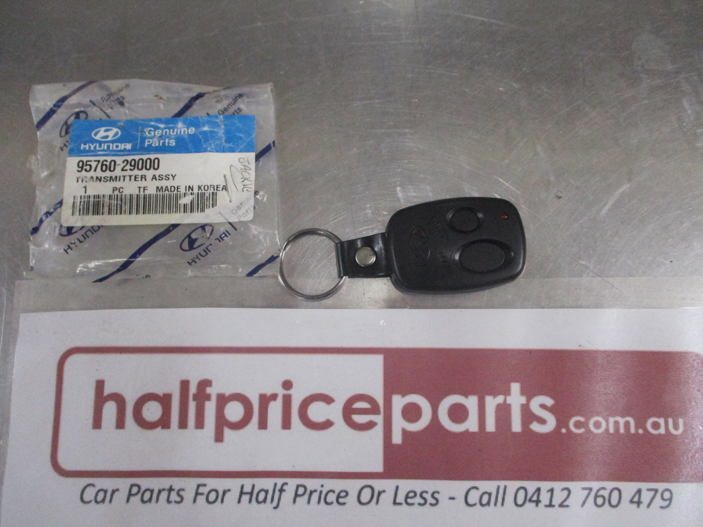 Hyundai Tiburon Coupe Genuine 2 Button Key Less Fob New Part