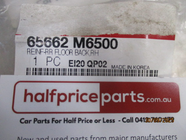 Kia Cerato Genuine Right Hand Rear Floor Reinforcement - New Part