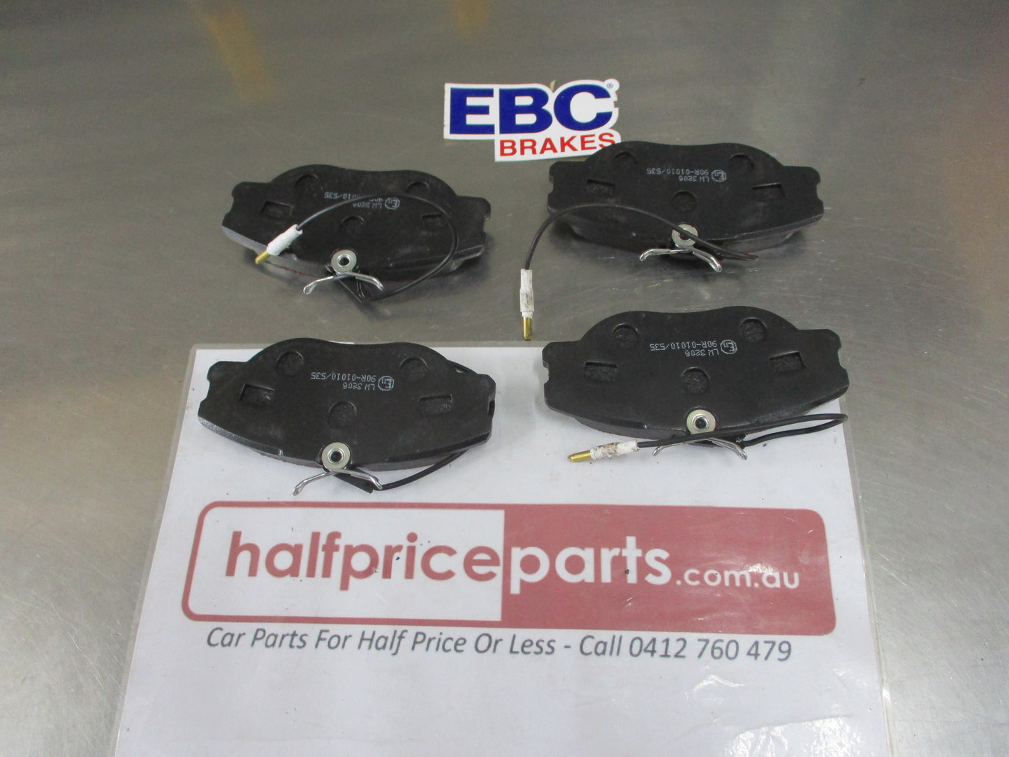 EBC Front Disc Brake Pad Set Suits Citroen Jumpy/Fiat Scudo/Peugeot 806/Expert New Part