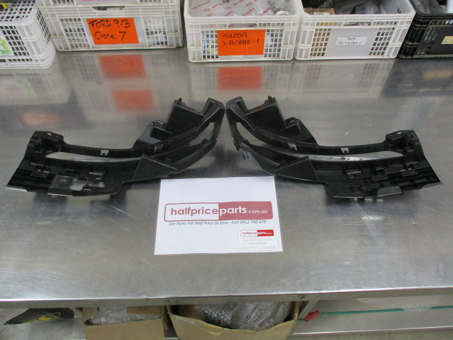 Peugeot 508 SWII Rear Bumper Brackets (Left + Right) New