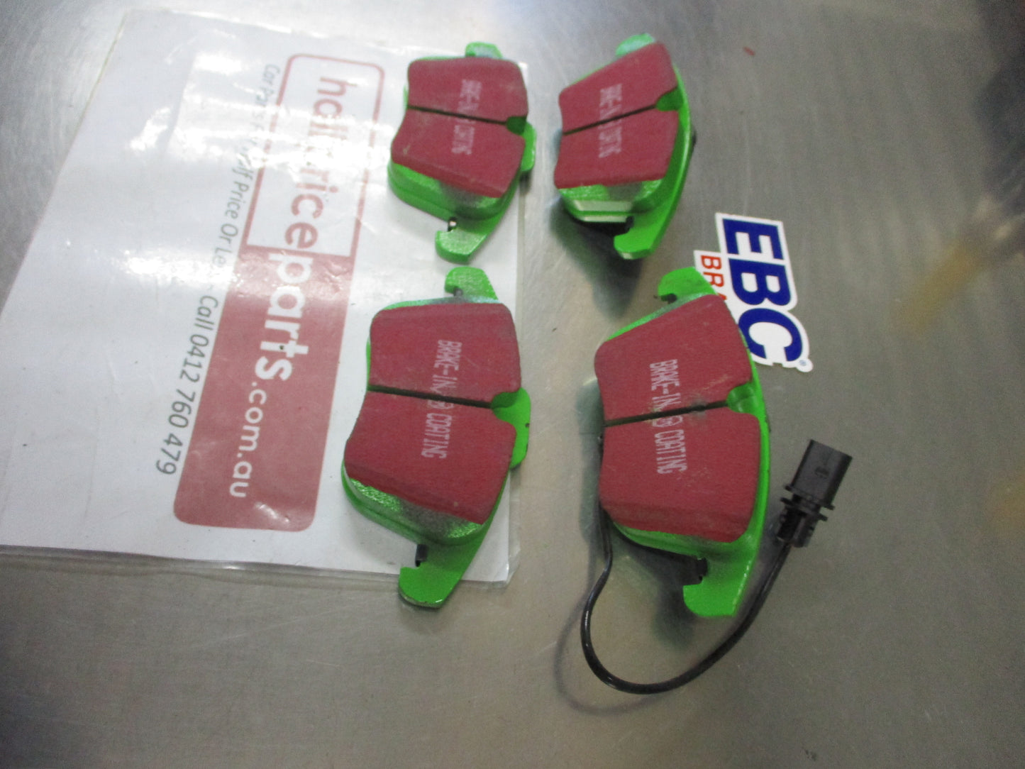 EBC Greenstuff Front Disc Brake Pad Set Suits Audi A4-A5 New Part