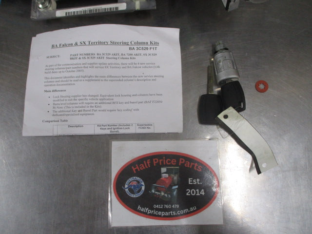 Ford Falcon BA/BF/SX Territory Genuine Steering Column ASM With 2 Keys And Ignition New Part