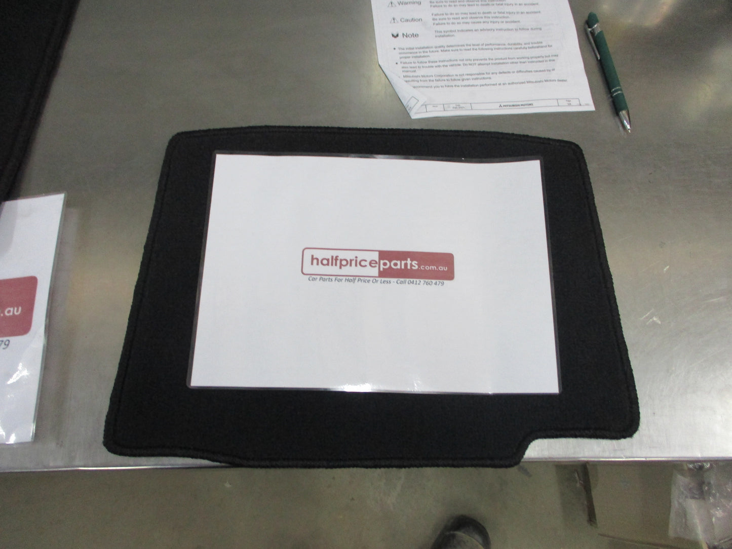 Mitsubishi Outlander ZM Genuine 7 Seater Carpet Mat Set Black New Part