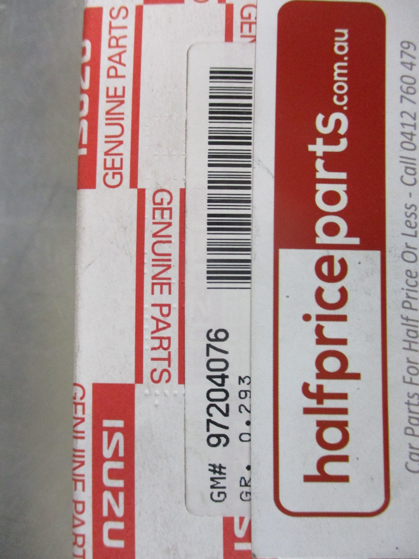 Holden Jackaroo Genuine Sleeve Nozzle Holder New Part