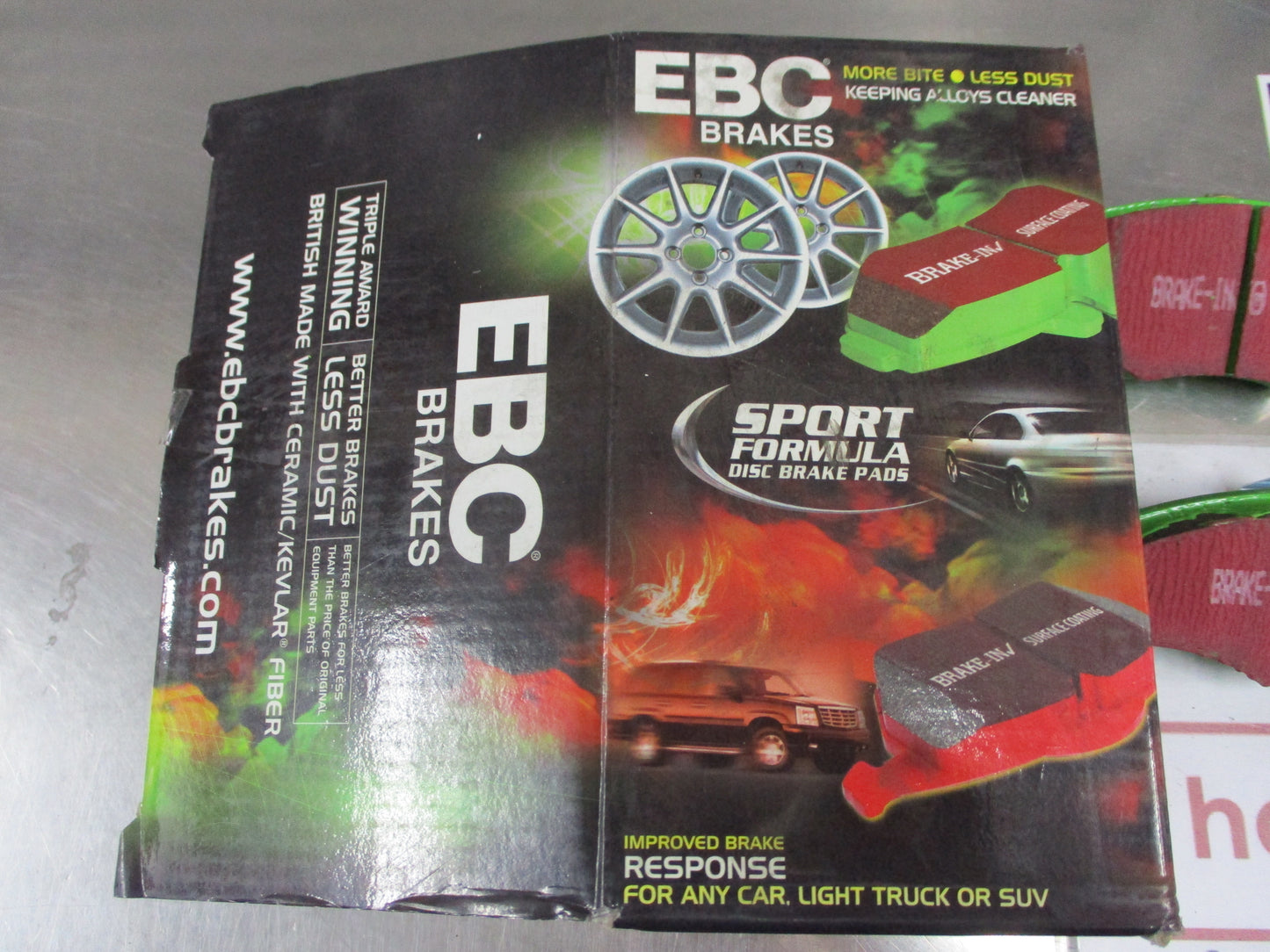 EBC Greenstuff Front Disc Brake Pad Set Suits VW Polo/Lupo/Skoda Felicia New Part