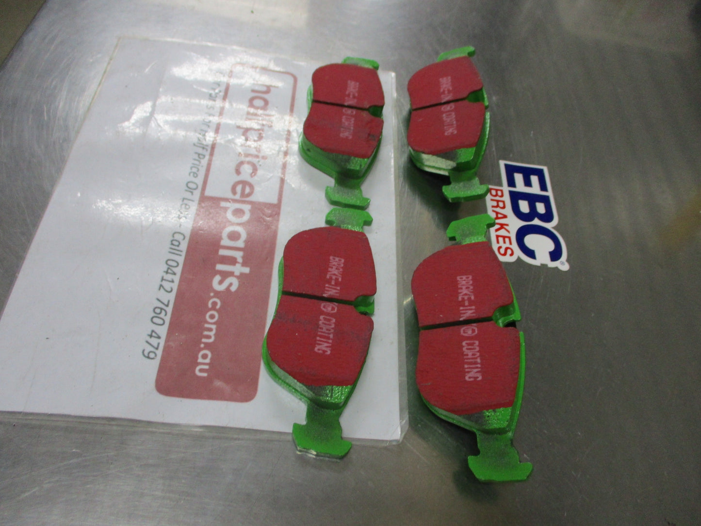 EBC Greenstuff Front Disc Brake Pad Set Suits Volvo 850-C70-S70V70 New Part