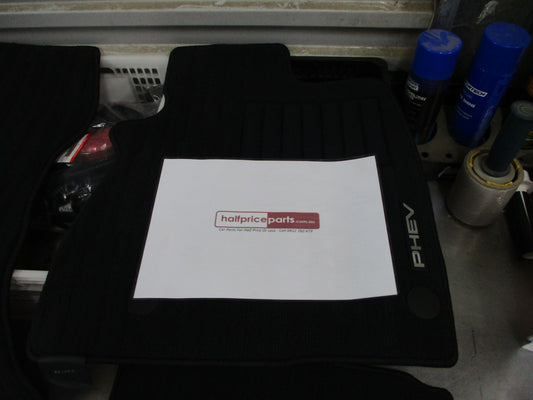 Mitsubishi Outlander Plug-In Hybird EV Genuine Carpet Mat Set Black New Part