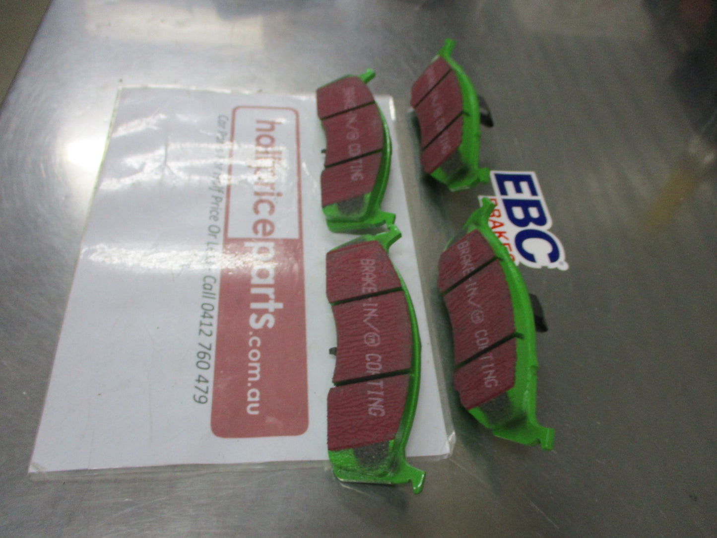 EBC Greenstuff Front Disc Brale Pad Set Suits Chrysler 300M-Neon-Voyager New Part