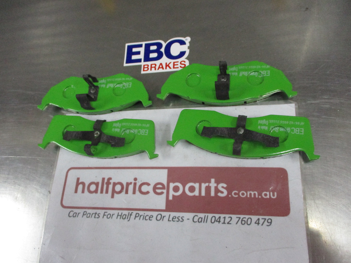 EBC Greenstuff Front Disc Brale Pad Set Suits Chrysler 300M-Neon-Voyager New Part