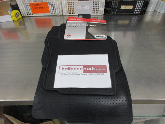Mitsubishi ASX Genuine Heavy Duty Rubber Mat Set New Part