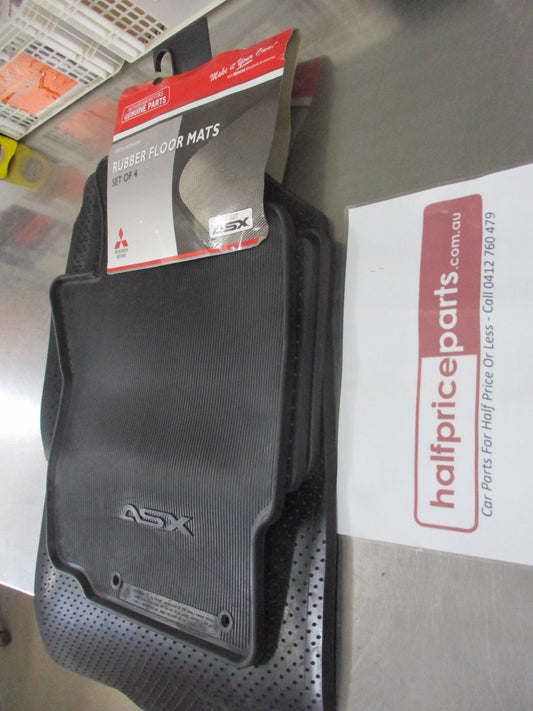 Mitsubishi ASX Genuine Heavy Duty Rubber Mat Set New Part