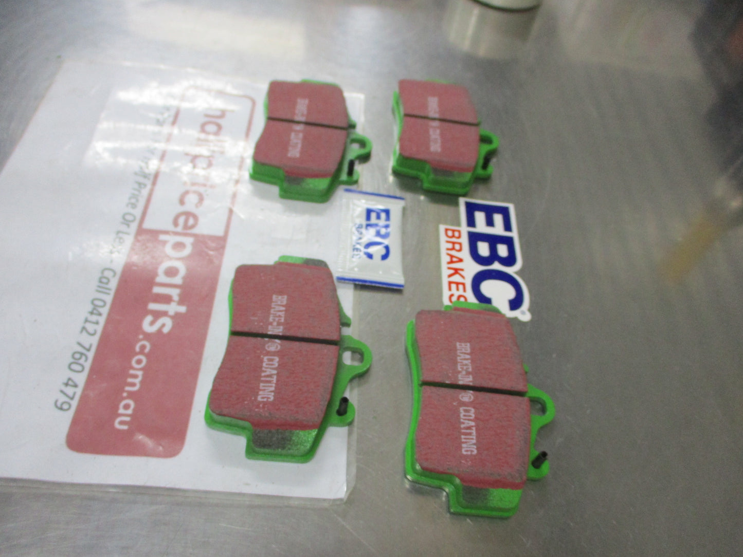 EBC Greenstuff Front Disc Brake Pad Set Suits Porsche Boxer/Cayman New Part