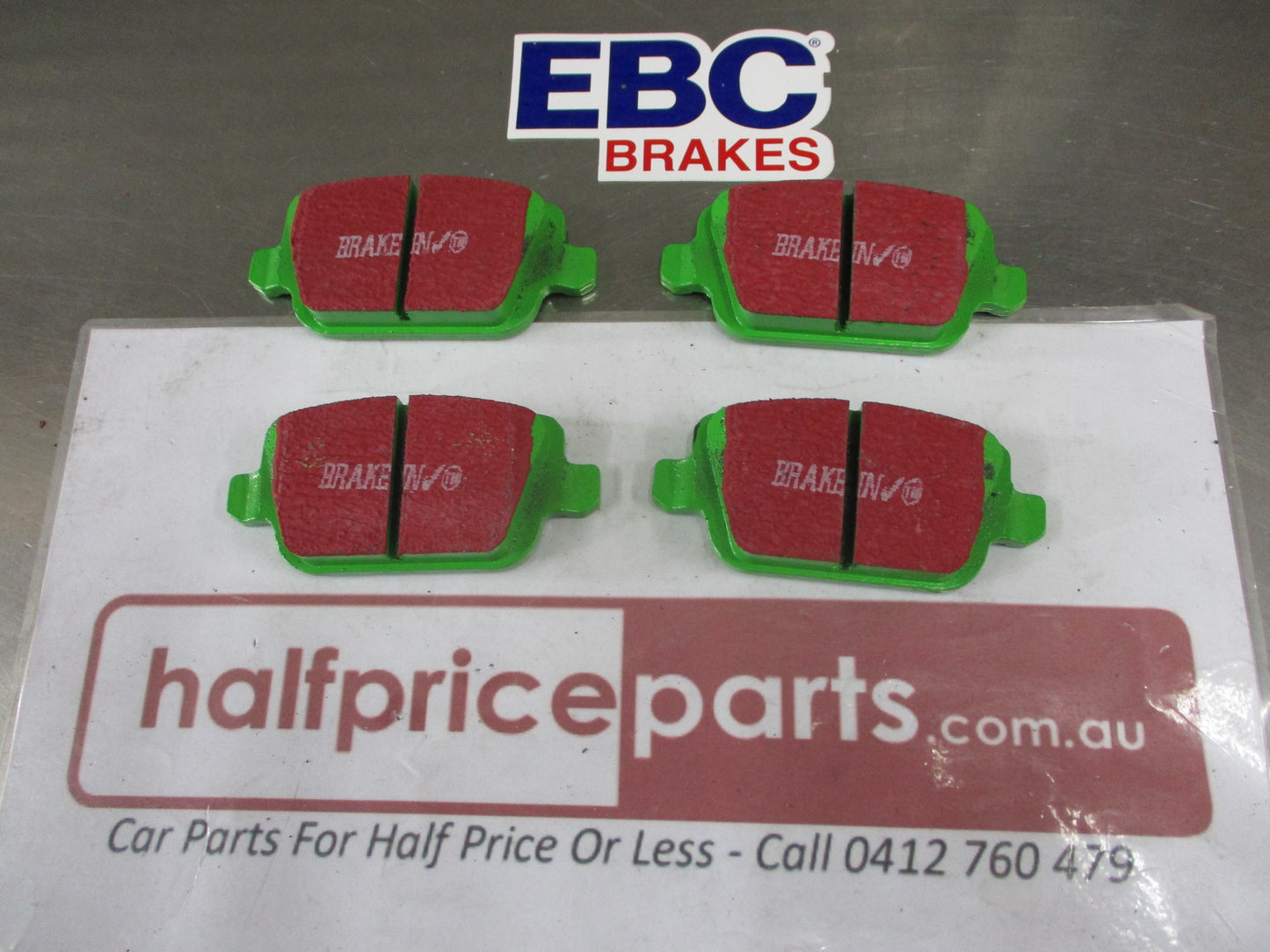 EBC Greenstuff Rear Disc Brake Pad Set Suits Ford Focus-Mondeo/Volvo S80-V70-CX70 New Part