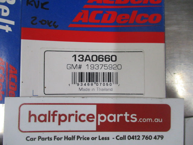 ACDelco Drive V-Belt Suits Ford Econovan/Mitsubishi Cordia/Lancer/Mirage/RVR - New Part