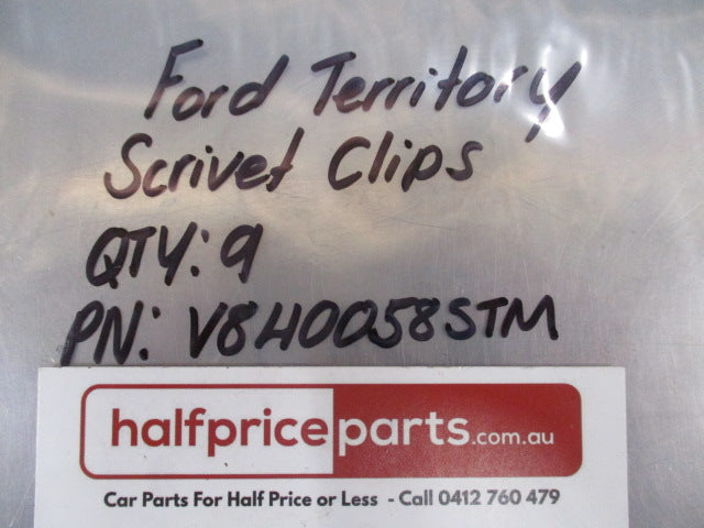 Ford Territory Genuine Scrivet Clip - New Part