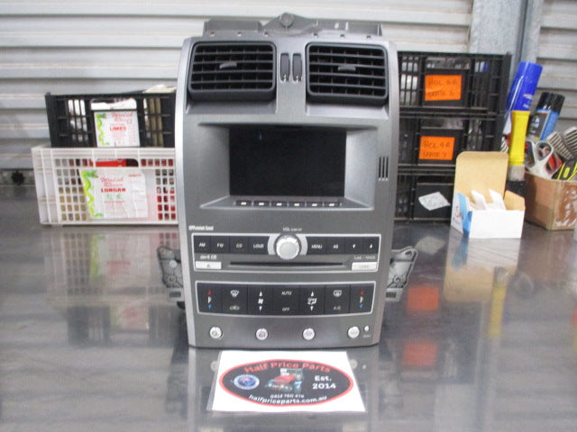 Ford Falcon BA/BF/Territory SX/SY Genuine ICC Stereo/CD/A/C Controls Unit (GRAY) New Part.