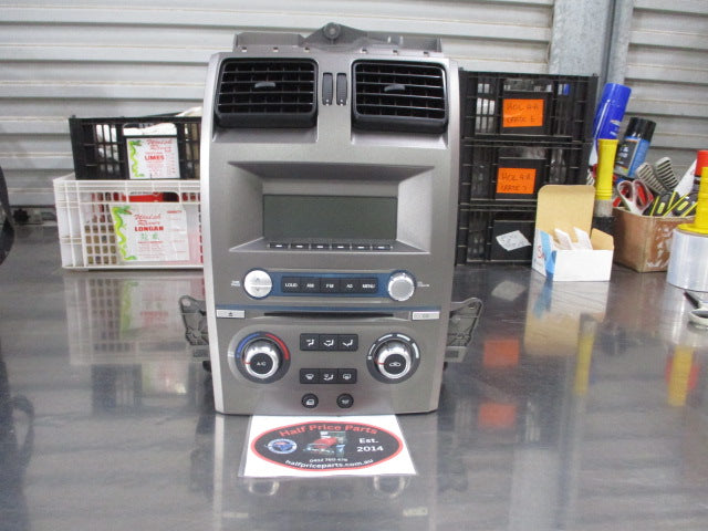 Ford Falcon BA/BF/Territory SX/SY Genuine ICC Stereo/CD/A/C Controls Unit (LIGHT GRAY) New Part.