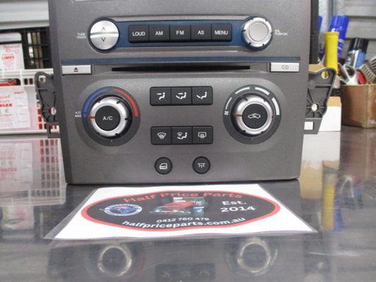 Ford Falcon BA/BF/Territory SX/SY Genuine ICC Stereo/CD/A/C Controls Unit (GRAY) New Part.