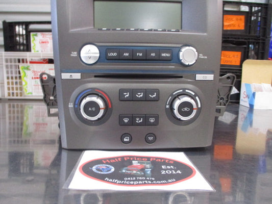 Ford Falcon BA/BF/Territory SX/SY Genuine ICC Stereo/CD/A/C Controls Unit (GRAY) New Part.