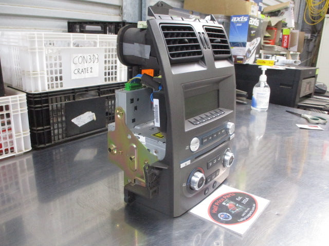 Ford Falcon BA/BF/Territory SX/SY Genuine ICC Stereo/CD/A/C Controls Unit (GRAY) New Part.