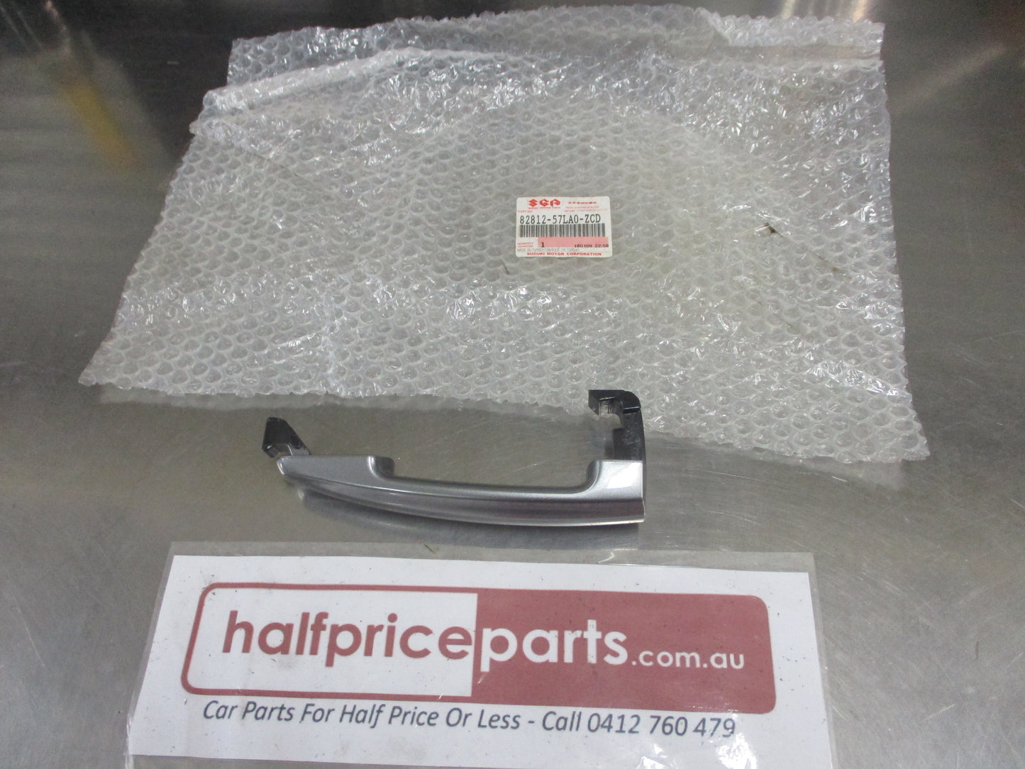 Suzuki Swift Genuine Front Left Or Right Outer Door Handle (Gray ZDC) New Part