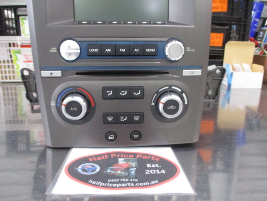 Ford Falcon BA/BF/Territory SX/SY Genuine ICC Stereo/CD/A/C Controls Unit (GRAY) New Part.