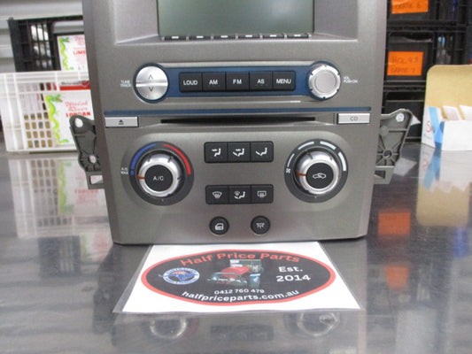 Ford Falcon BA/BF/Territory SX/SY Genuine ICC Stereo/CD/A/C Controls Unit (GRAY) New Part.