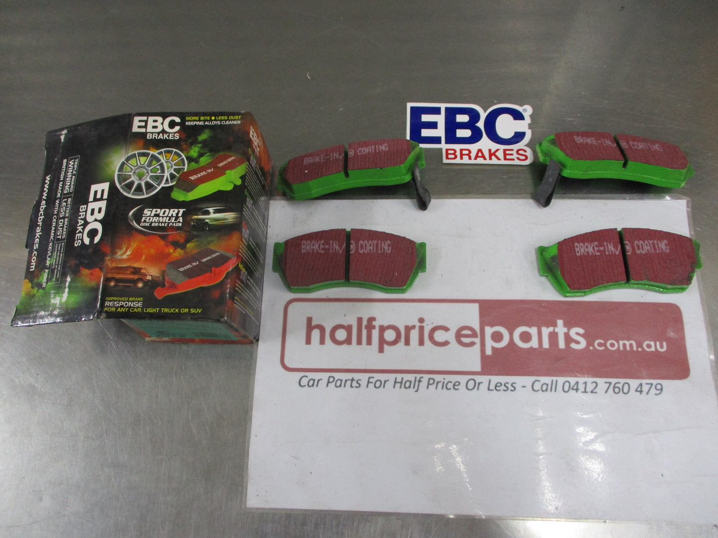 EBC Greenstuff Front Disc Brake Pad Set Suits Suzuki Swift New Part