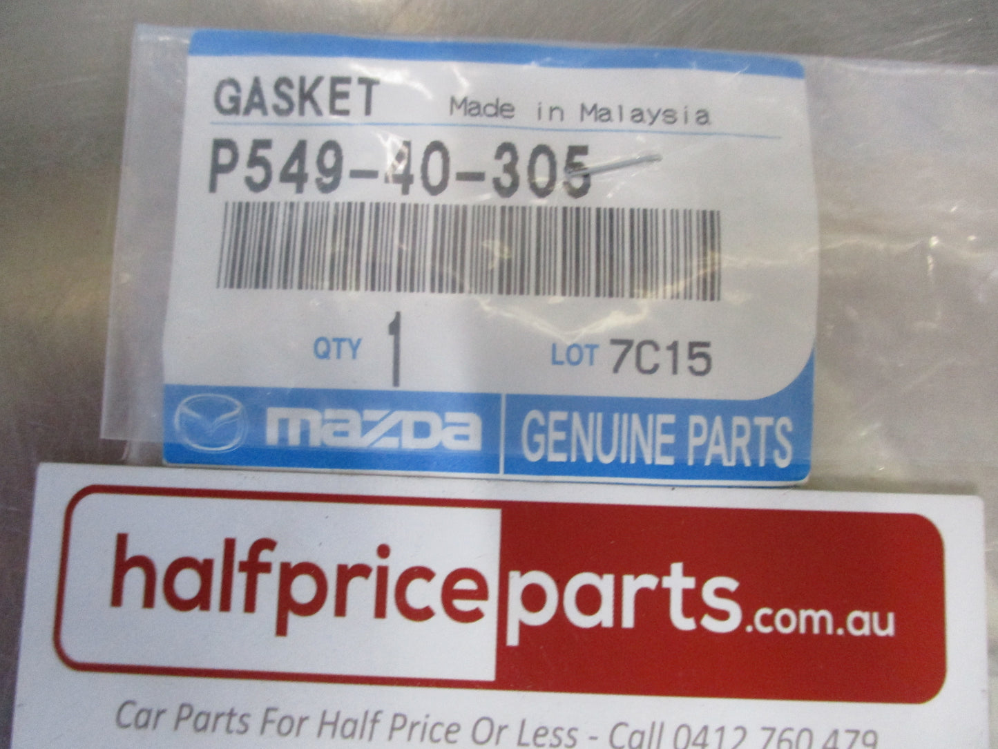 Mazda CX-3 Genuine Rear Catalytic Converter And Pipe Gasket New Part