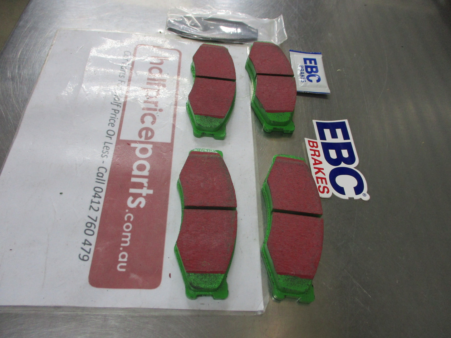 EBC Greenstuff Front Disc Brake Pad Set Suits R31 Skyline-Bluebird-300ZX New Part