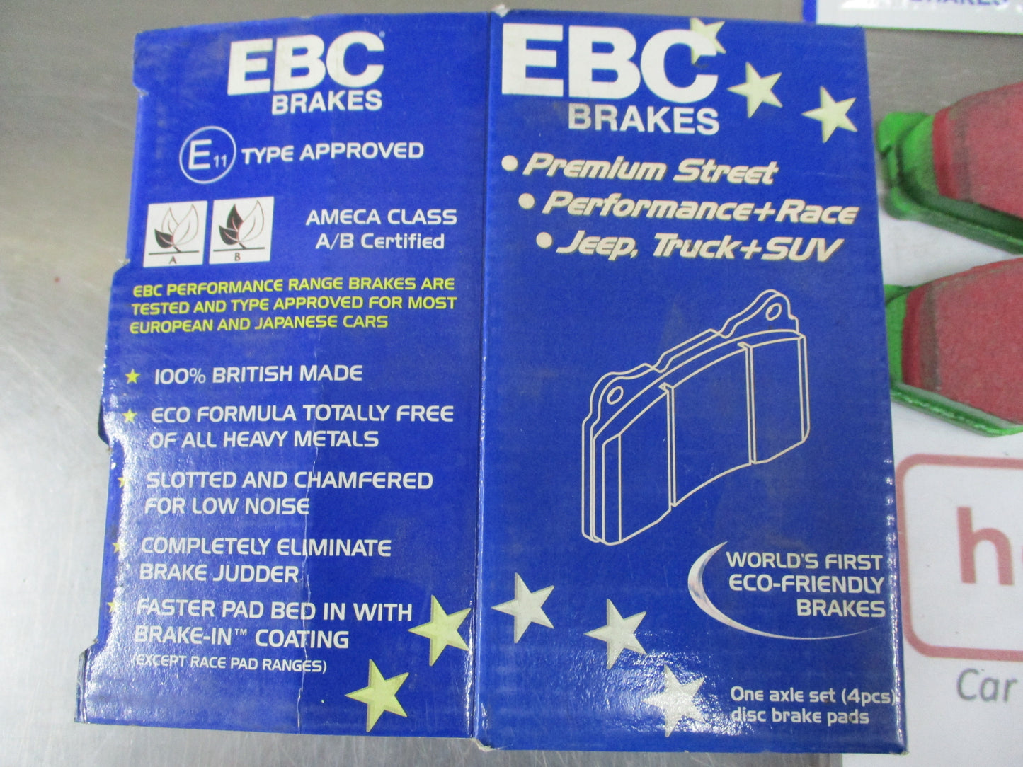 EBC Greenstuff Front Disc Brake Pad Set Suits R31 Skyline-Bluebird-300ZX New Part