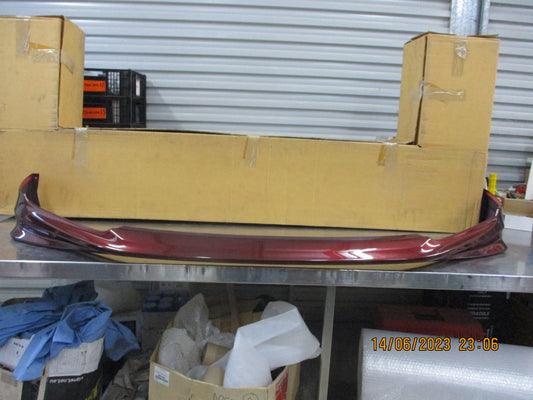 Honda Accord Euro Genuine Front Lower Spoiler (Carnelian Red) Kit New Part