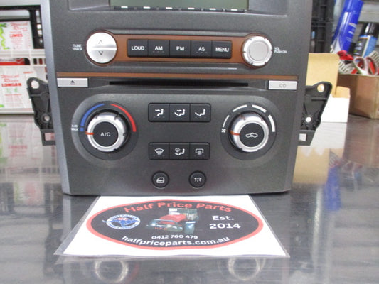 Ford Falcon BA/BF/Territory SX/SY Genuine ICC Stereo/CD/A/C Controls Unit (GRAY) New Part.